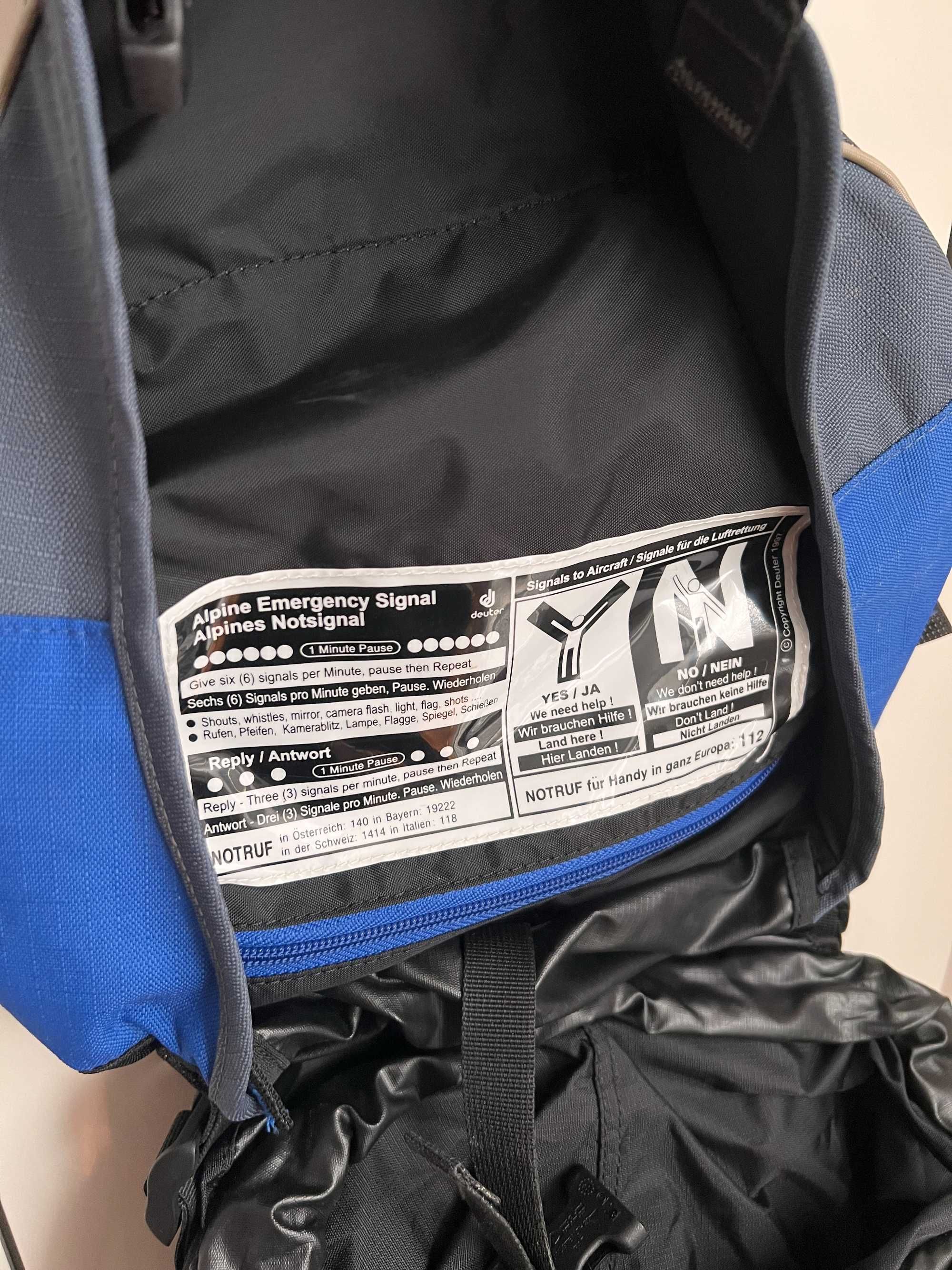 Туристическа раница Deuter air-contact