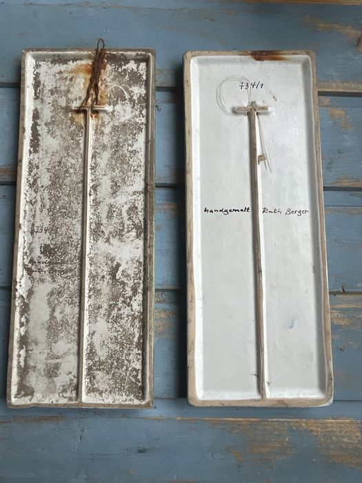 Placi ceramice pictate manual Ruth Berger