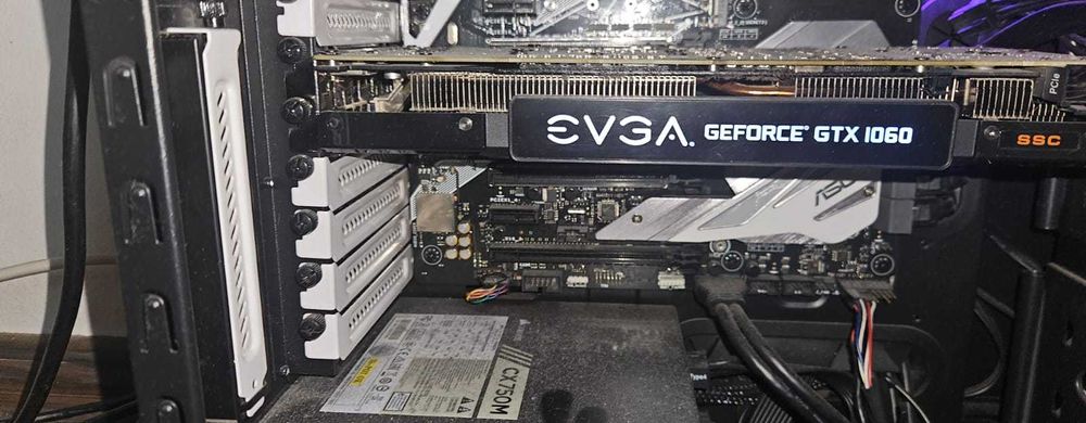 placa video gtx 1060 evga nvidia negociabil