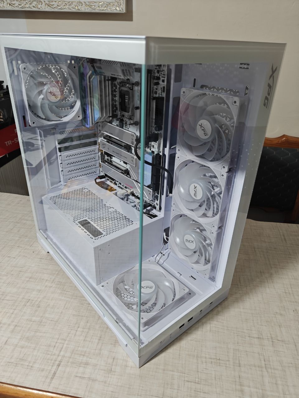 Z790 igame wifi ddr5, корпус Xpg invider x, блок питания