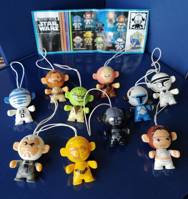 Киндер играчки Star wars Twistheads (2012)