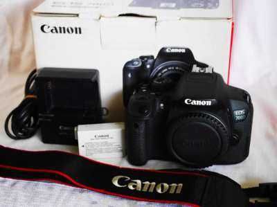 Aparat Foto Video Canon 700d + Canon 50mm 1.8 USM