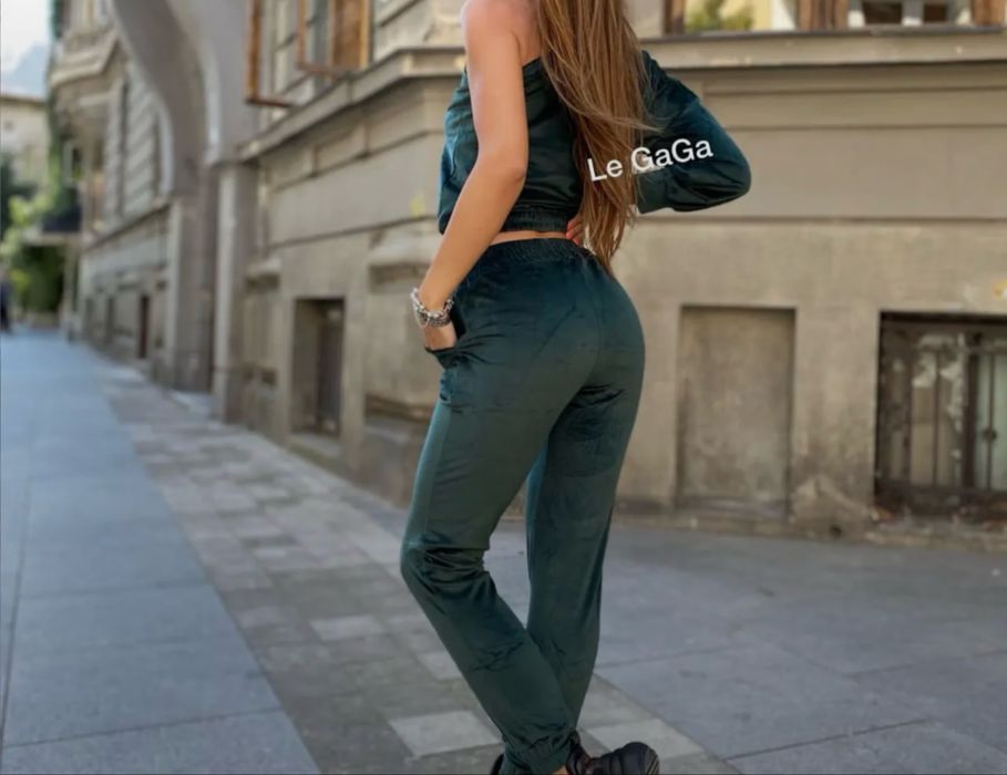 Set trening velour Legaga fashion