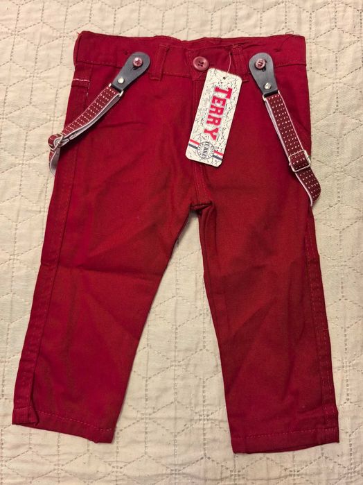 Нов панталон тъмно син 80