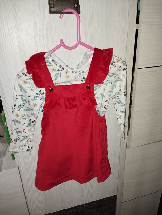 Set sarafan catifea și bluza