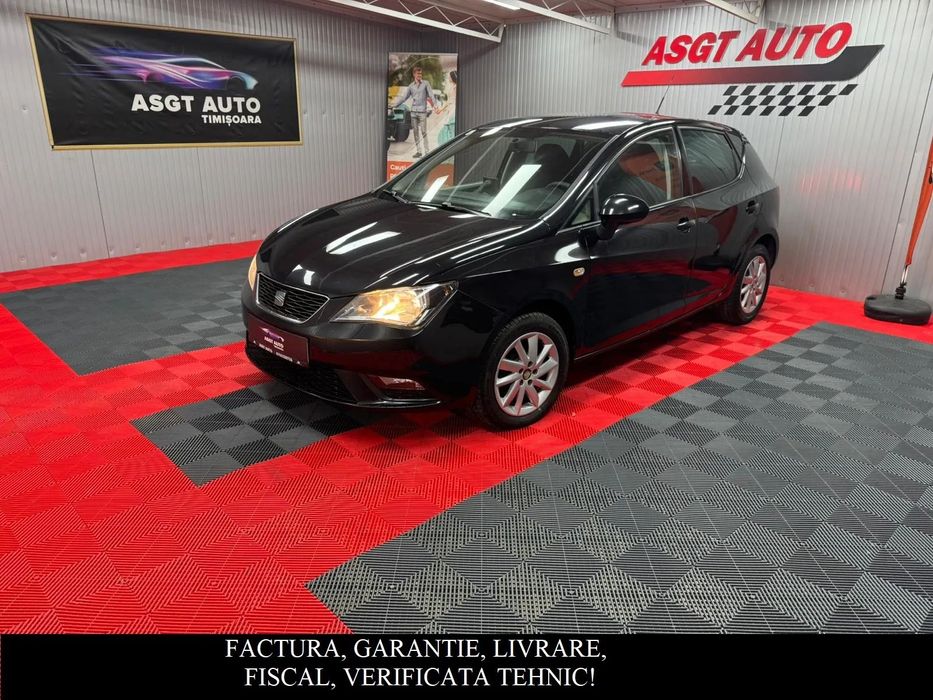Seat Ibiza 2013, motor 1.2 benzina, 70 cp, euro 5, LIVRARE GRATUITA, GARANTIE