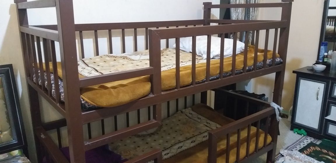 Bolalar uchun 2 qavatli krovat