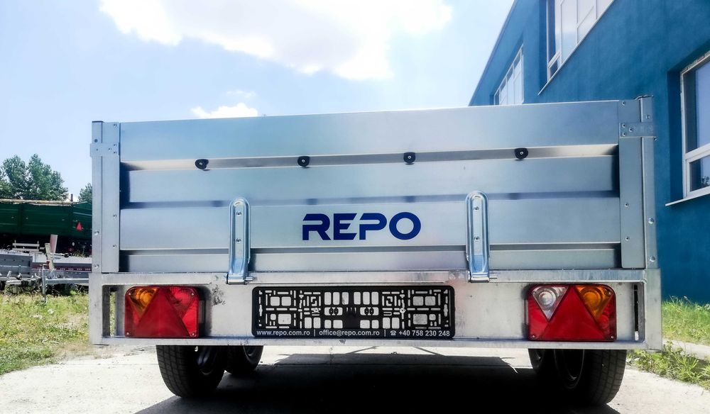 Remorcă REPO 750kg – 2 Axe, Carte RAR, Asigurare 30 zile