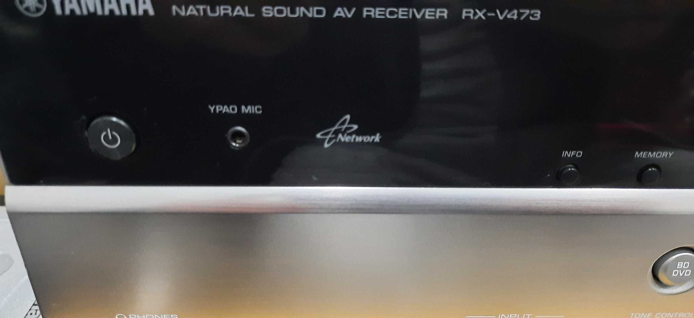 Amplificator Receiver audio-video Yamaha RX V473 4k Ultra HD