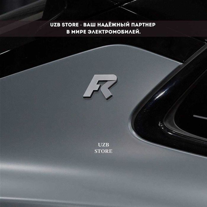 Эмблема значок FR серого цвета на стойку L/R.  для моделей Zeekr 001