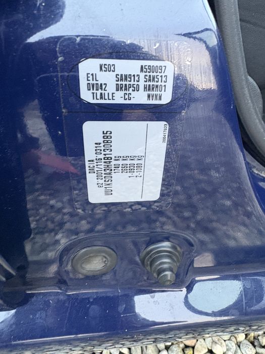 Dacia logan mcv RAR EFECTUAT - eur 5