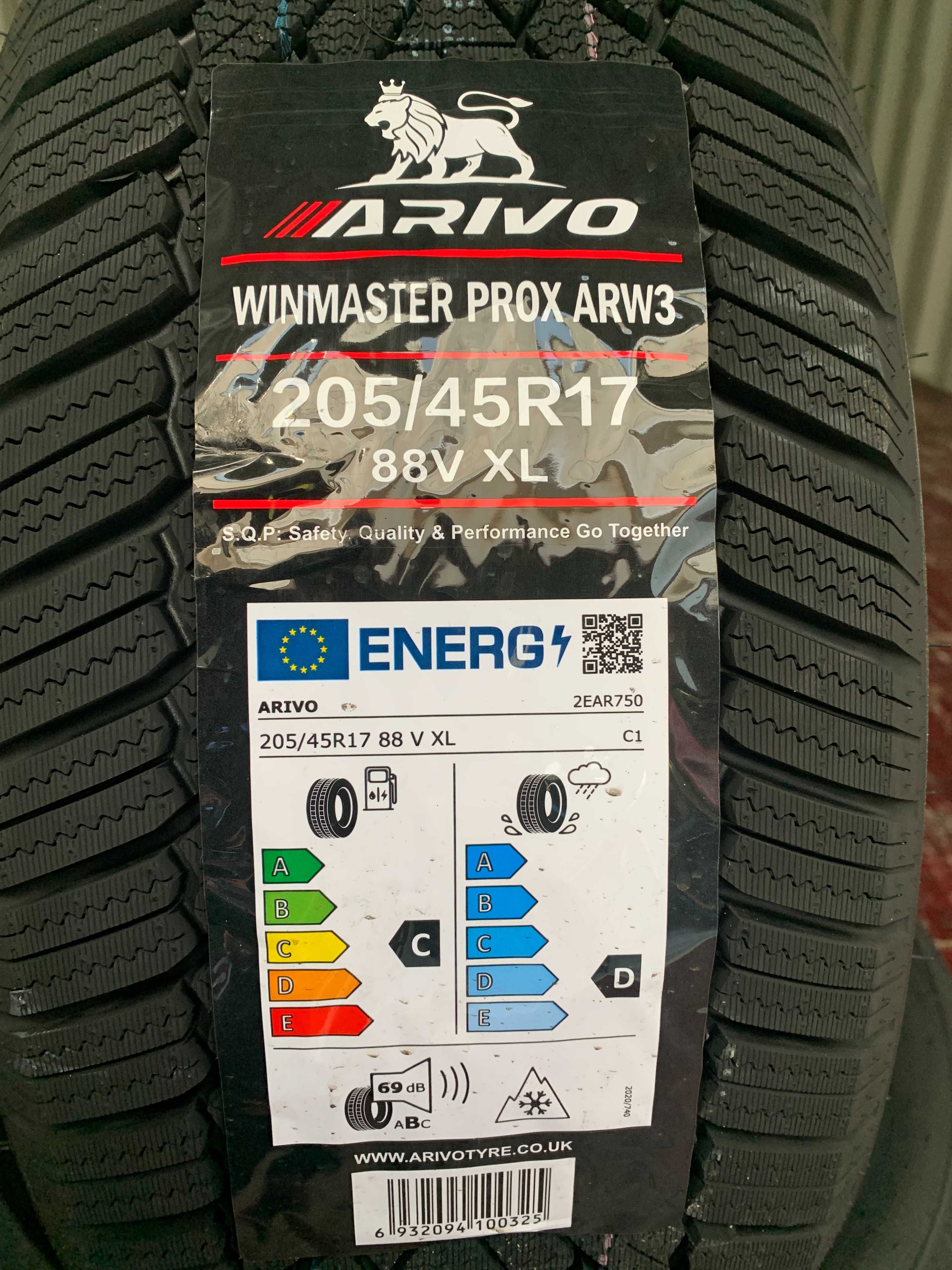 Нови зимни гуми ARIVO Winmaster ProX ARW 3 205/45R17 88V XL НОВ DOT