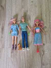Barbie - Барби и Кен на разходка с кученце FTB72