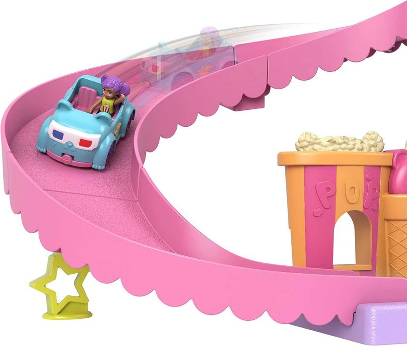 Комплект за игра кукли Pollyville Drive-In Movie Theater, HPV39