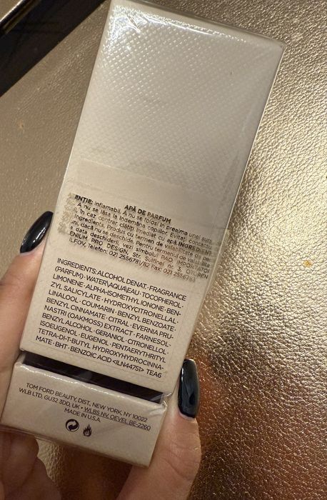 Parfum Tomford Vanille Fatale