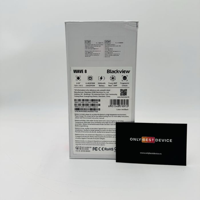 Blackview 8 Black 256GB