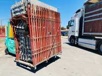 Vand schela metalica second hand Italia 460lei/tronson complet
