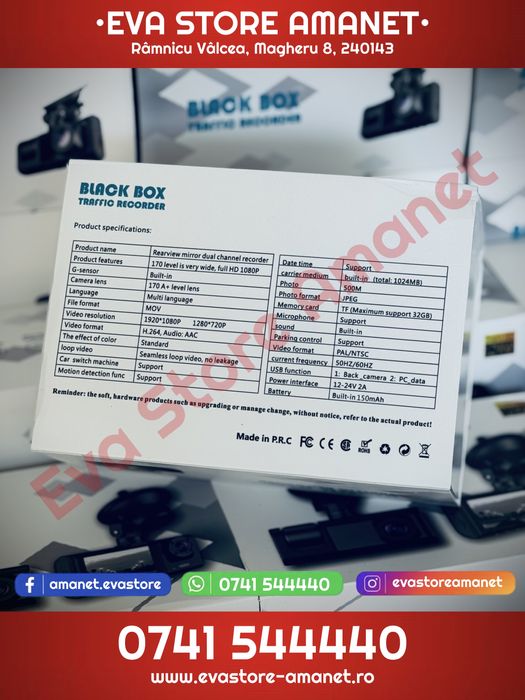 Camera Video Auto Black Box Traffic Recorder Super HD 1296p
