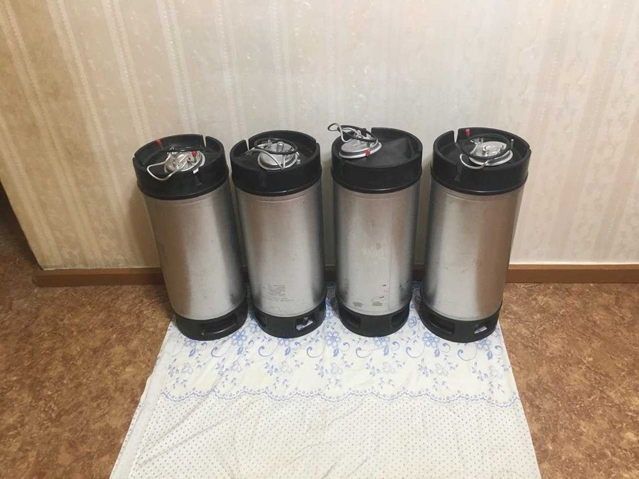 кег Корнелиуса 19 литров нержавейка для пивоваров и розлива пива