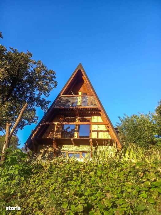 Casă tip cabană, structură solidă, 122mp, priveliște superbă/Comision0