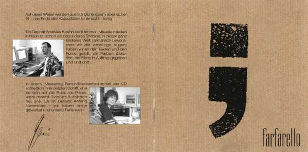 CD Farfarello (Mani Neumann from Transsylvania Phoenix) - Semikolon