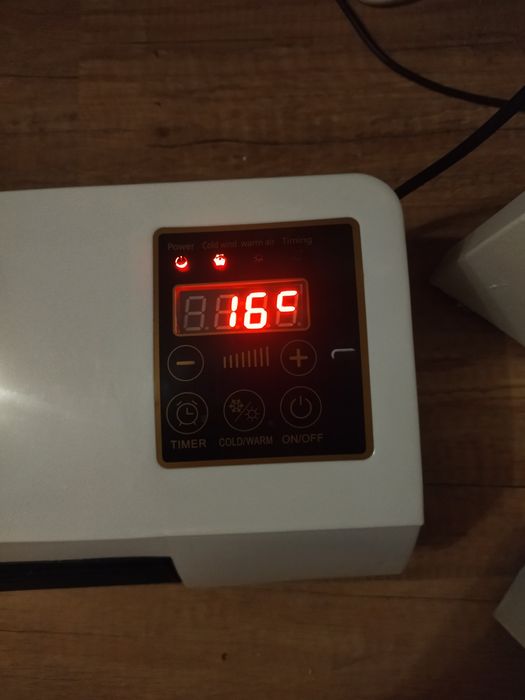 Ергоспестяващ стенен отоплител с функция за  охлаждане!