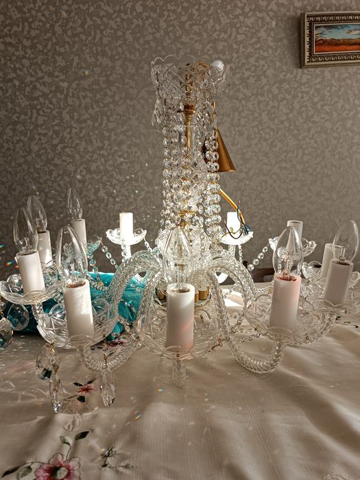 Люстра Чехия хрусталь