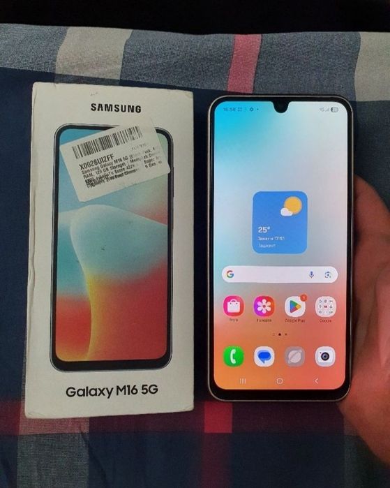 Srochna Sotiladi Samsung Galaxy M16 5G 4+4/128gb Igravoy Original