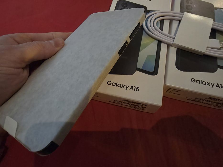 -Samsung A16, Nou, 128Gb, 4Ram, 0 cicluri incarcare, neactivat, nefolo