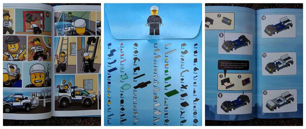 Конструктори книги LEGO Atlantis и City - Лего под формата на книга