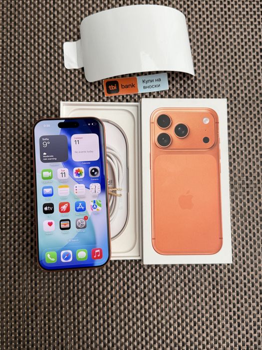 НОВ! 256Gb *ЛИЗИНГ* iPhone 17 Pro Cosmic Orange Айфон Гаранция