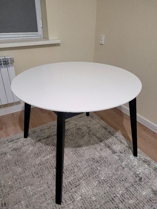 Стол трансформер 130×100 см (100×100 см)