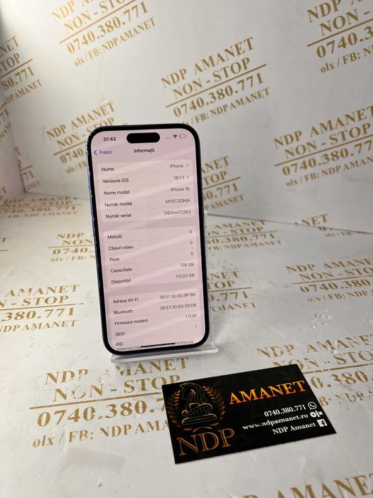 NDP Amanet Calea Mosilor 298     IPHONE 16     (32240)