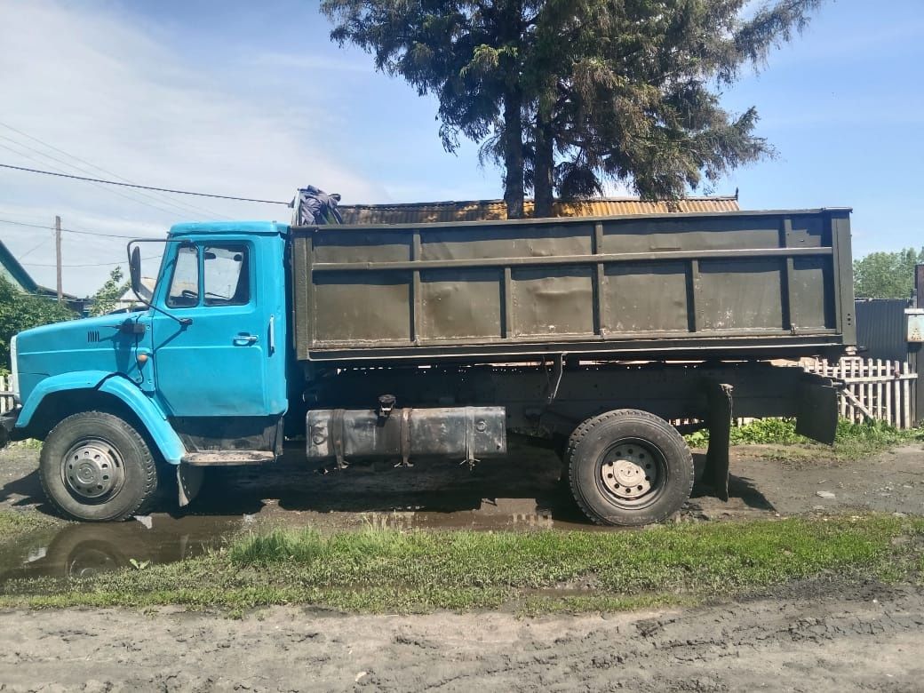 Зил с прицепом ,