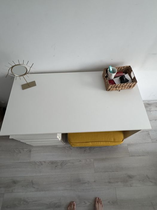 Бюро 60x120 4 чекмеджета бяло