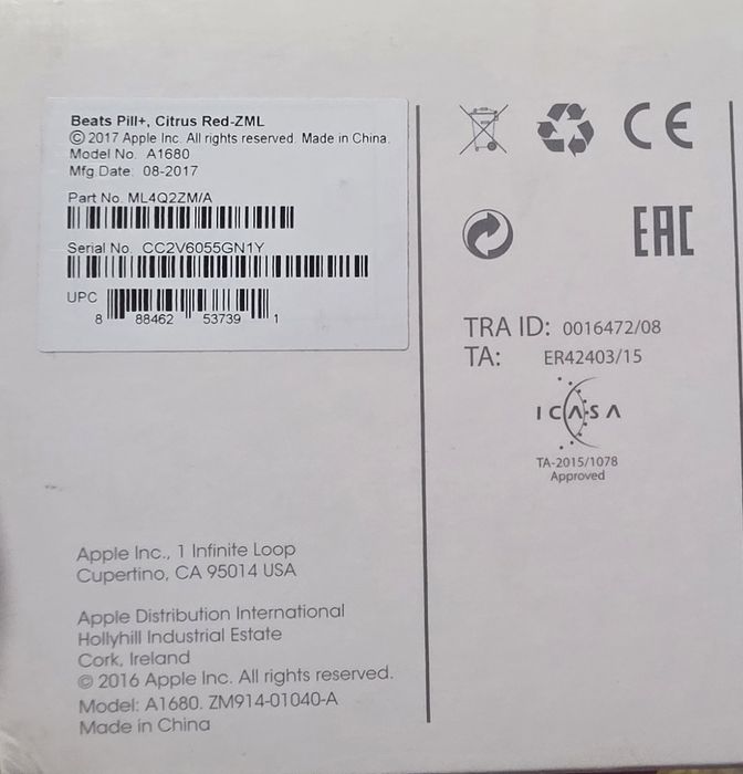 Boxa Bluetooth Beats Pill +