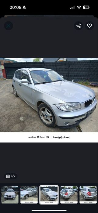 Piese cutie grup cardan ventilator jante alternator jug  BMW e87 1.6