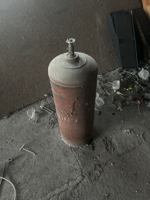 Газовый баллон в хорошем состояний