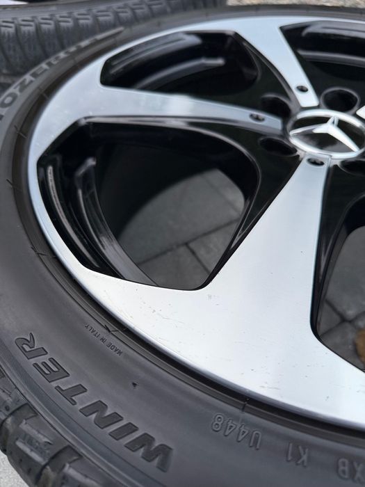 Jante Mercedes Benz 225/45/18 + anvelope iarna Pirelli