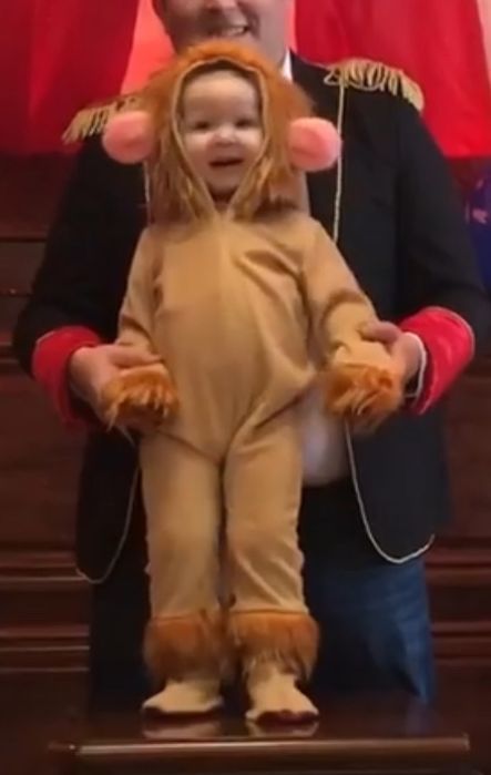 Костюм на новый год «Львёнок», на 2 года