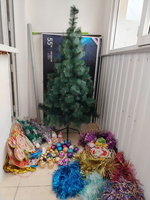 Елка искусственная 160 с высота новый год