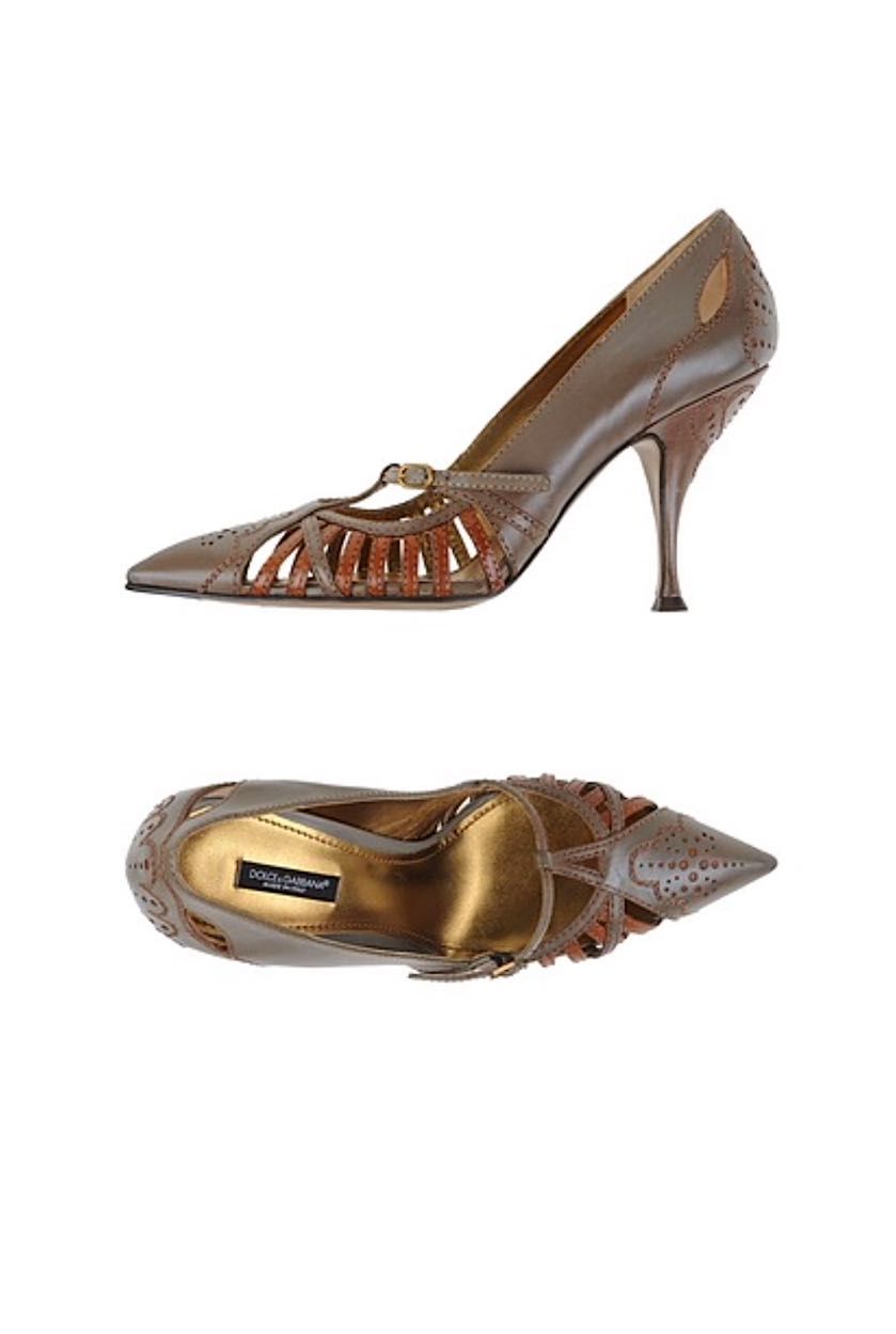 Обувки с ток Dolce & Gabbana, 39 - 40, нови