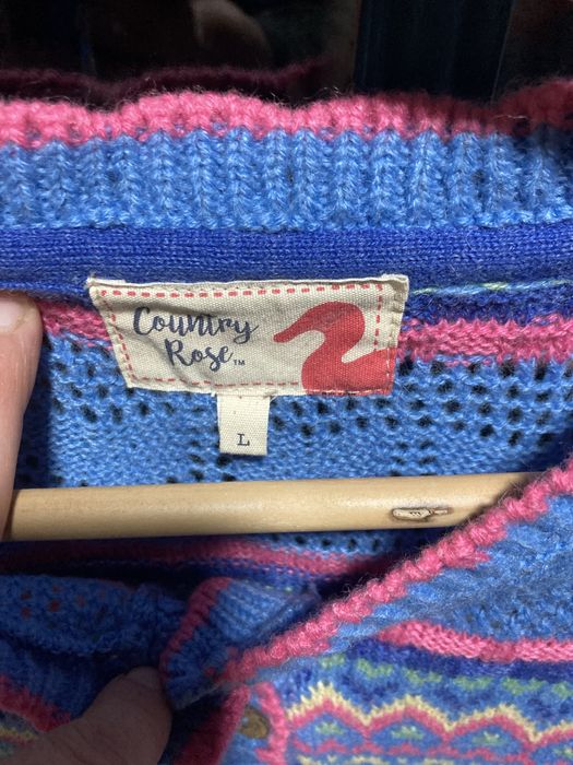 Cardigan dama cu lana multicolor