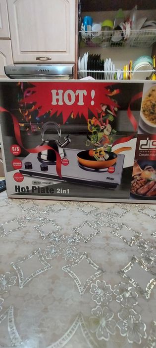 Электроплита 2х комфорочная