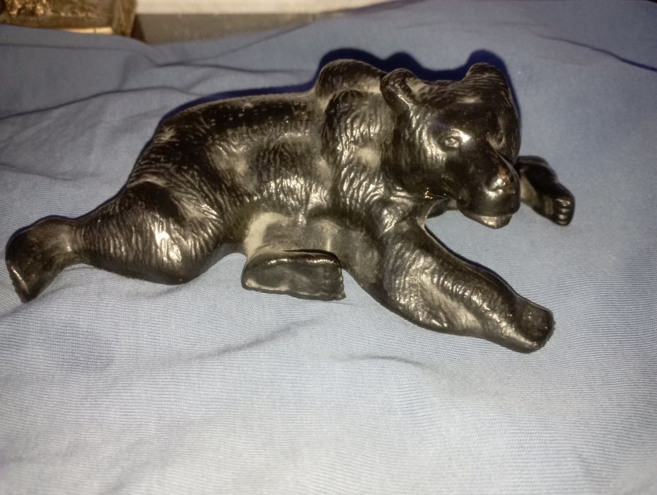 Продается антиквариат Медведь Касли 1988 год, чугунный пресс папье