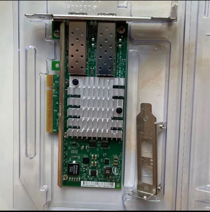 сетевая карта Sfp+ intel 2 порта x520