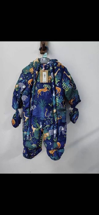 Комбинезон зимний на новорожденного