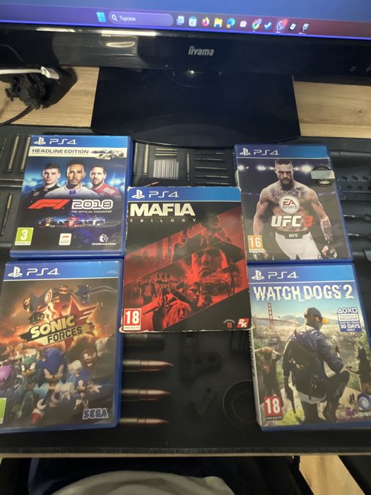 Оригинални PS4 игри, отлично запазени – само по 40 лв!