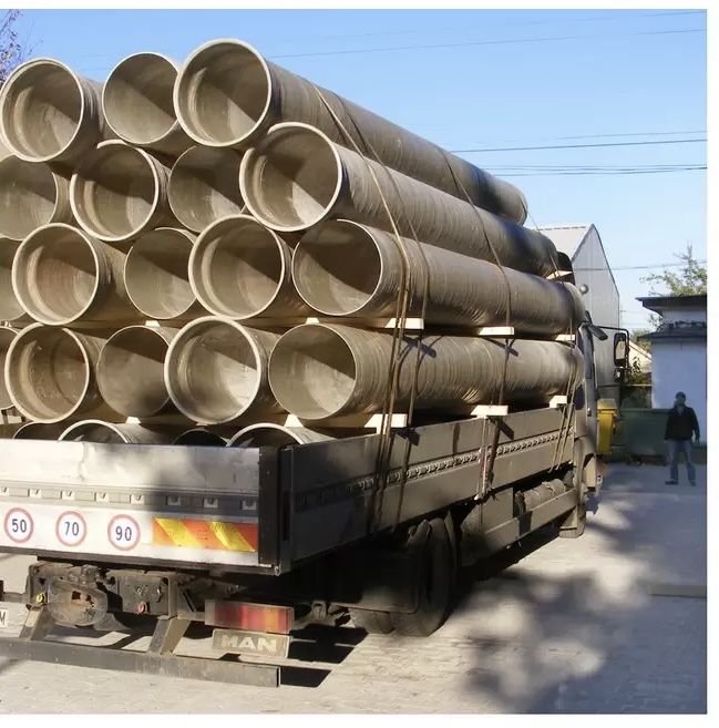 Tuburi fibra GRP / beton pentru camin, podet, canalizare, fosa septica