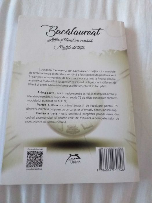 Teste Bacalaureat Limba Română